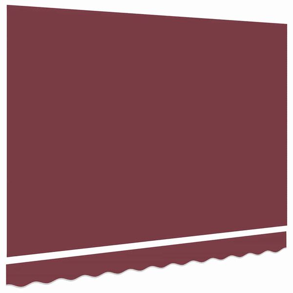 vidaXL Material de &icirc;nlocuire pentru copertină Burgundy 300 x 200 cm