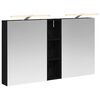 vidaXL Set dulap baie 3 buc. 120 x 14,5 x 70 cm Lemn prelucrat