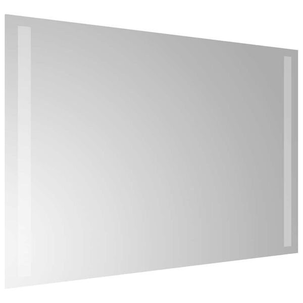 vidaXL Oglinda de baie cu LED, 60x40 cm