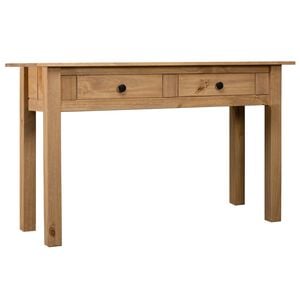 vidaXL Masă consolă, 110 x 40 x 72 cm, lemn masiv de pin, gama Panama