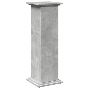 vidaXL Suport prezentare cu depozitare gri beton 31x30x90 cm lemn
