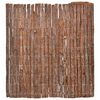 vidaXL Gard din scoarță de copac 100 x 600 cm Cortex Maro