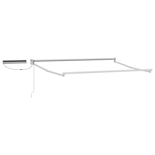 vidaXL Cort electric retractabil Bej 2,5 x 2 m