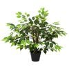 vidaXL Plantă artificială de Ficus Verde 73 x 16 x 60 cm