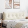 vidaXL Perna pentru spate Crem 160 x 24 x 50 cm Catifea