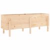 vidaXL Strat &icirc;nălțat de grădină, 160x50x57 cm, lemn masiv de pin