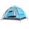 vidaXL Cort de camping cupolă 3 persoane, setare rapidă, albastru