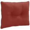 vidaXL Pernă de spate PUTTEN 100% Polyester Roșu 60 x 40 x 10 cm