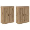 vidaXL Cabinet suspendat 2 buc. Stejar Artizanal 69,5 x 34 x 90 cm