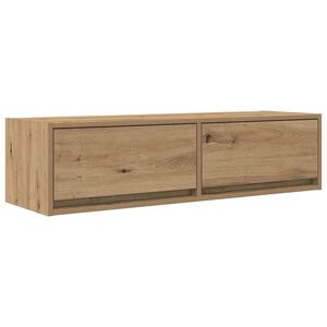 vidaXL Cabinet TV 100 x 31 x 25,5 cm stejar artizanal Lemn prelucrat