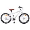 vidaXL Bicicletă pentru Copii 24 Inci pentru 8-12 ani alb