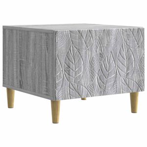vidaXL Masă de cafea Sonoma gri 50 x 49 x 40 cm Lemn prelucrat