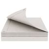 vidaXL &Icirc;mpătură cu ochiuri Alb 2 x 3 m 260 gsm PE