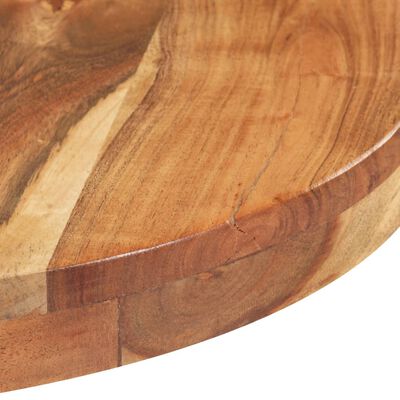 vidaXL Masă de bistro, Ø80x75 cm, rotund, lemn masiv de acacia