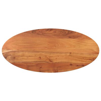 vidaXL Blat de masă oval, 100x40x3,8 cm, lemn masiv de acacia