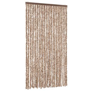 vidaXL Perdea pentru insecte, bej și maro &icirc;nchis, 100x230 cm Chenille
