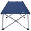 vidaXL Pat pliabil pentru camping 2 pcs albastru 194 x 62,5 x 42,5 cm