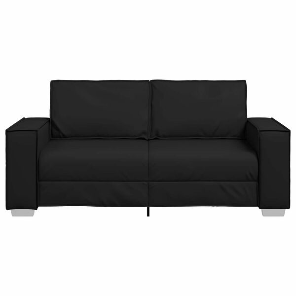 vidaXL Canapea Negru 180 x 78 x 84 cm țesătură
