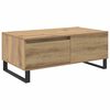 vidaXL Masă de cafea Stejar Artizanal 90 x 50 x 36,5 cm Lemn compozit