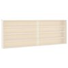 vidaXL Vitrina de colecție din lemn cu uși 100x8,5x37 cm
