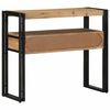 vidaXL Masă de consolă Maro 90 x 33 x 75 cm Lemn Solid de Acacia