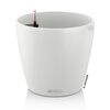 LECHUZA Jardinieră CLASSICO Color 18 ALL-IN-ONE, alb