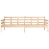 vidaXL Pat de zi, 80x200 cm, lemn masiv de pin