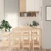 vidaXL Set mobilier de bar, 9 piese, lemn masiv de pin