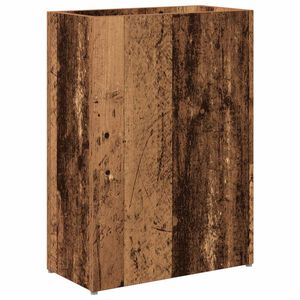 vidaXL Suport pentru umbrele Lemn vechi 40 x 20 x 55,5 cm