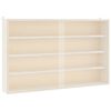 vidaXL Vitrină de colecționar din lemn cu uși 60x8,5x37cm