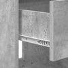 vidaXL Noptieră Gri din beton 40,5 x 40 x 48 cm Lemn compozit