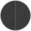 vidaXL Folie pentru Bază de Piscină &Oslash; 244 cm (1 mm) Rotund Negru