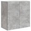 vidaXL Dulap montat pe perete 59 x 31 x 60 cm Lemn prelucrat Gri Beton