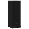 vidaXL Bufet Stejar Negru 36 x 35.5 x 103.5 cm Lemn prelucrat