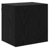 vidaXL Dulap TV de perete 40,5x30x40cm Stejar Negru Lemn prelucrat