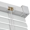 vidaXL Jaluzele fereastră, aluminiu, 120 x 130 cm, alb