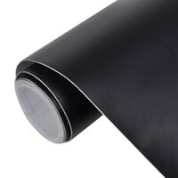 Folie mată impermeabilă pentru mașină, negru, 200 x 152 cm