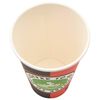 vidaXL Cești de cafea din h&acirc;rtie 1000 buc 16 oz 400 ml roșu și negru