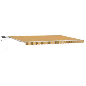 vidaXL Copertină retractabilă Multicolour 500 &times; 300 cm