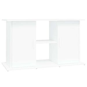 vidaXL Suport pentru acvariu, alb, 101x41x58 cm, lemn prelucrat
