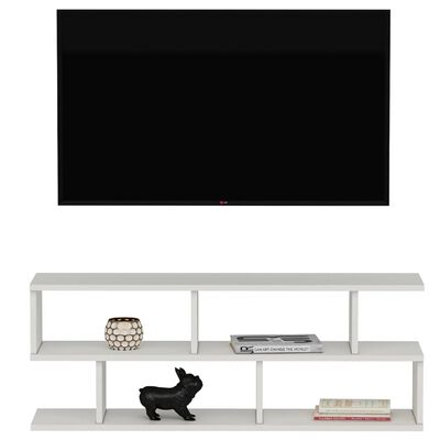 Homemania Suport TV „Su”, alb, 120x29,6x45 cm