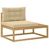 vidaXL Canapea de exterior cu pernă Alb 115 x 83 x 73 cm Poliester