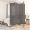 vidaXL Paravan de cameră cu 4 panouri, antracit, 160x220 cm, textil