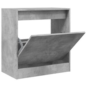 vidaXL Pantofar, gri beton, 60x34x63,5 cm, lemn compozit