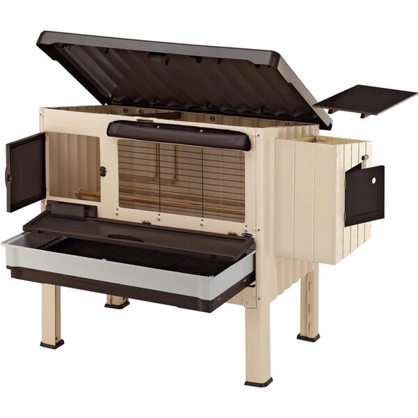 Ferplast Coteț de găini Happy Farm 120 bej plastic 57320000