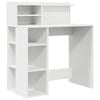 vidaXL Birou Alb Lemn prelucrat 90 x 48 x 101,5 cm