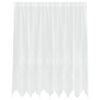 vidaXL Cortină din Dantelă Alb 160 x 200 cm Poliester