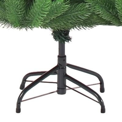 vidaXL Brad de Crăciun artificial pre-iluminat Nordmann, verde, 150 cm
