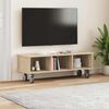 vidaXL Support TV Stejar Sonoma 100 x 35 x 35 cm Lemn compozit