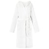 vidaXL Robe cu glugă Alb XXL Flanelă